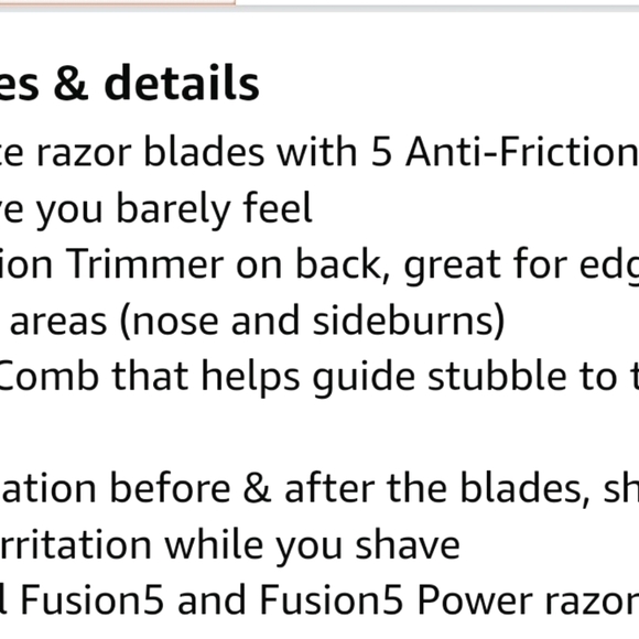 𝔾𝕚𝕝𝕝𝕖𝕥𝕥𝕖 𝔽𝕦𝕤𝕚𝕠𝕟5 ℙ𝕣𝕠𝕤𝕙𝕚𝕖𝕝𝕕 𝕣𝕒𝕫𝕠𝕣 (9)𝕣𝕖𝕗𝕚𝕝𝕝 - Picture 6 of 7